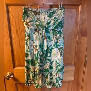 ILLA ILLA Strapless Floral Dress